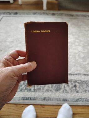 Lorna Doone Leather cover Book